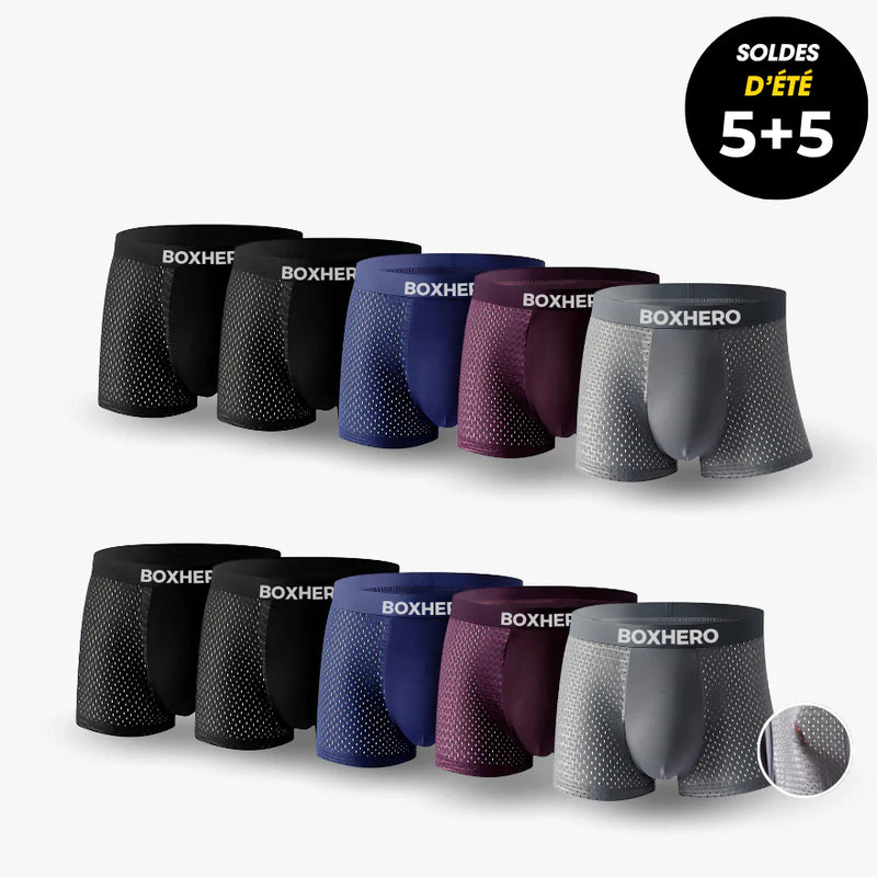 BOXER BOXHERO 1.0 EN FIBRE DE BAMBOU - CONFORT RÉVOLUTIONNÉ TOUT AU LONG DE LA JOURNÉE