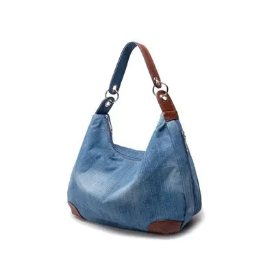 Sac Baguette en Jean pour Femme