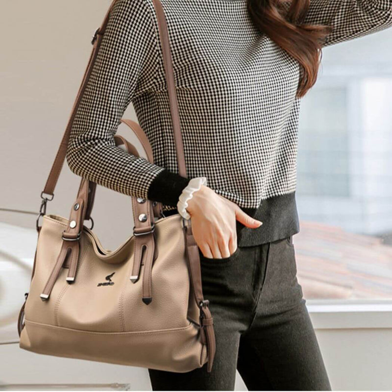 Sac Féminin en Cuir Véritable Atena