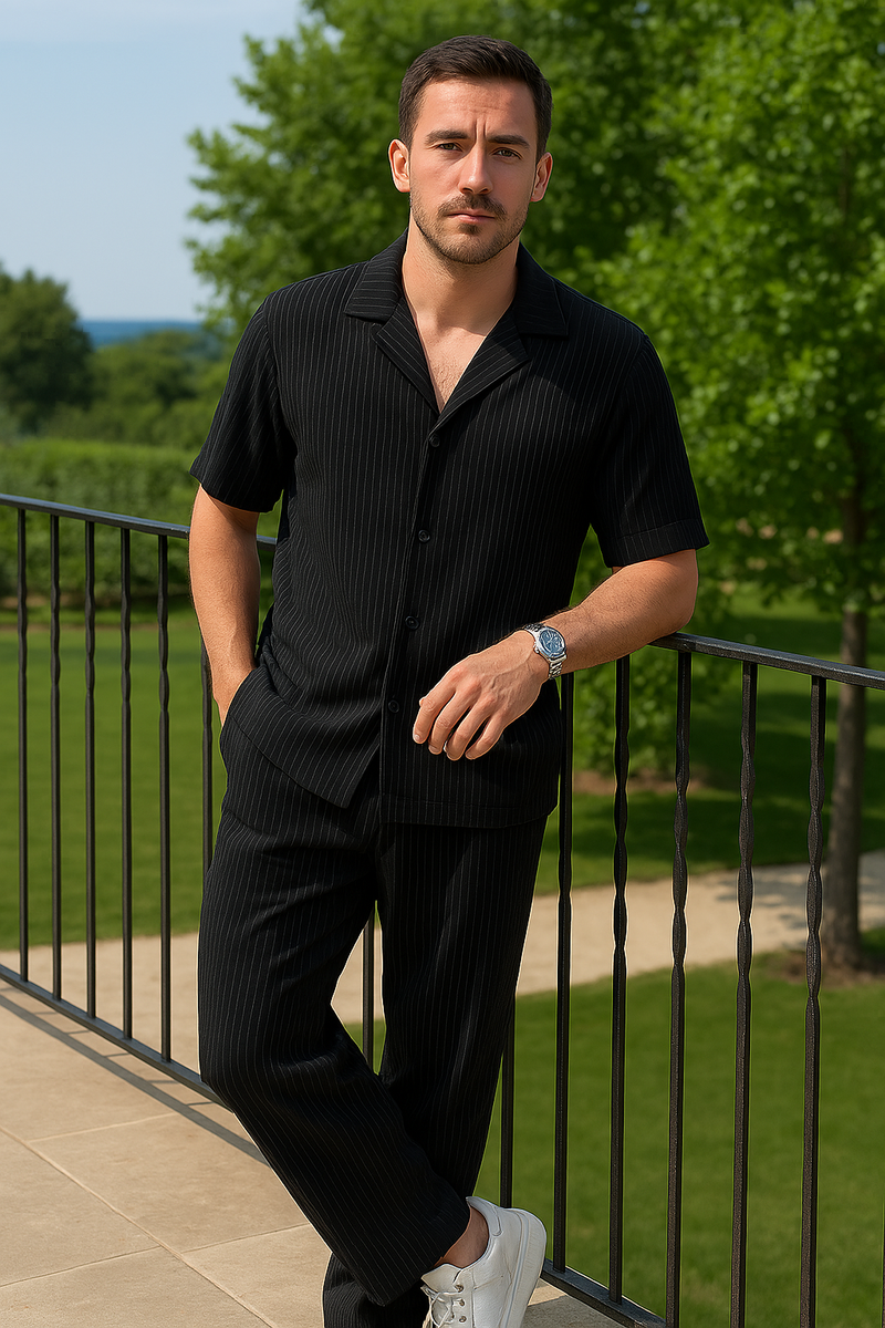 [ACHETEZ 1, RECEVEZ 2] - Ensemble Chemise + Pantalon Velloro